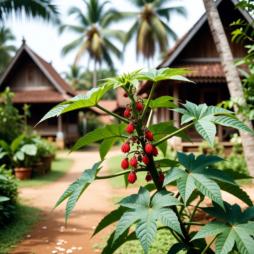 Tanaman Jarak (Ricinus communis): Kegunaan dan Fakta Menarik