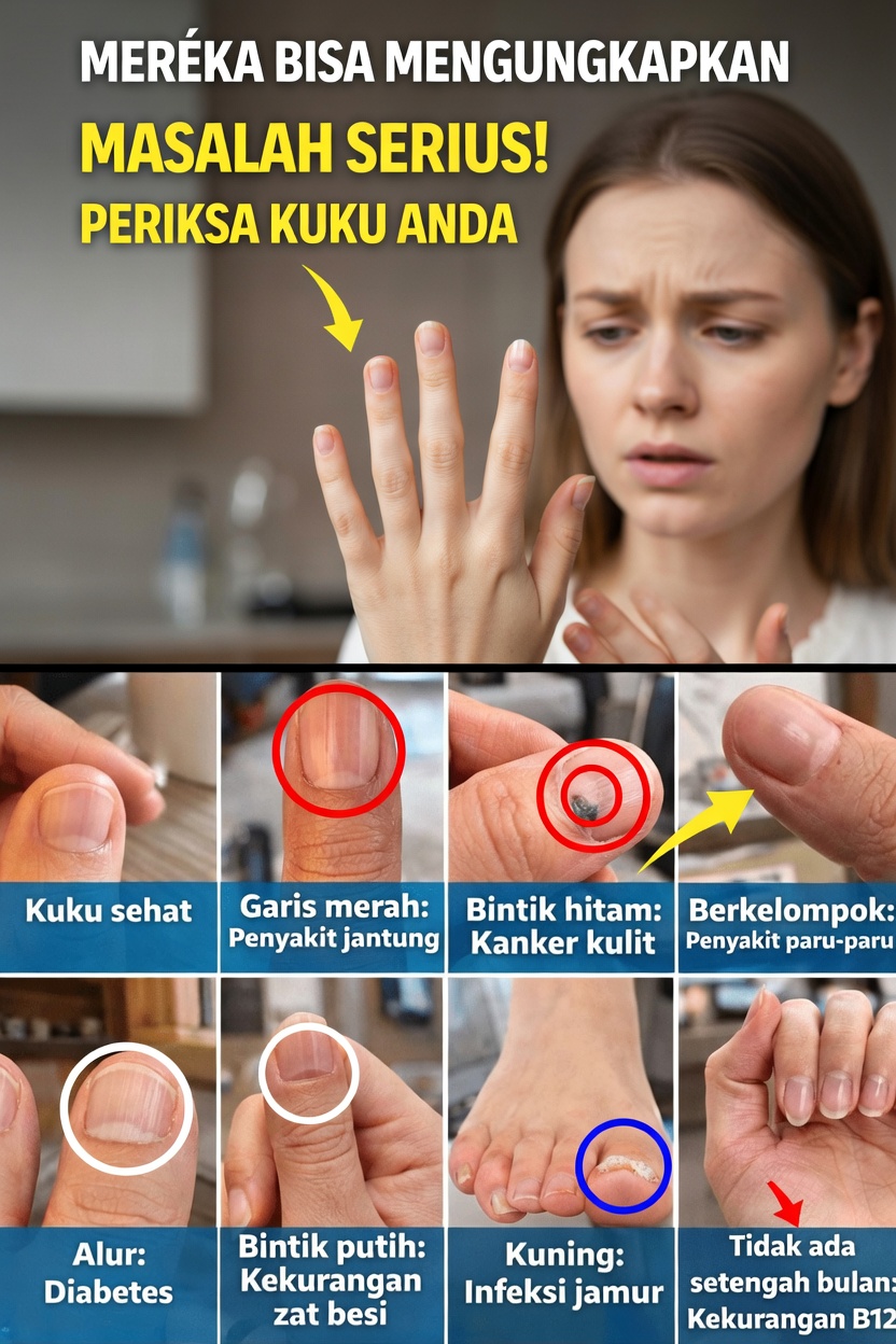 Apa yang Mungkin Diungkapkan Kuku Anda Tentang Kesehatan Anda Secara Keseluruhan: 9 Tanda Umum yang Perlu Diwaspadai