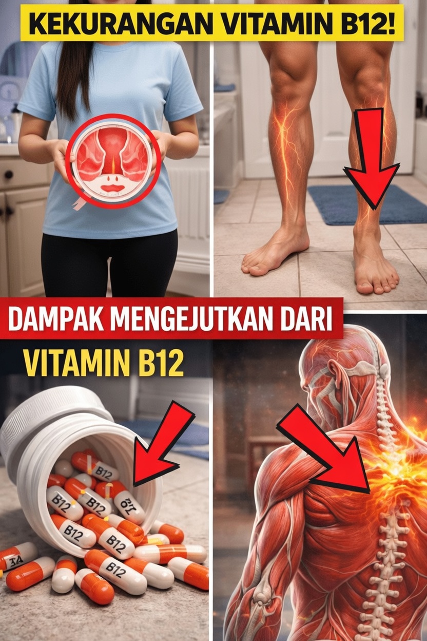 8 Tanda Tidak Biasa bahwa Tubuh Anda Mungkin Membutuhkan Lebih Banyak Vitamin B12