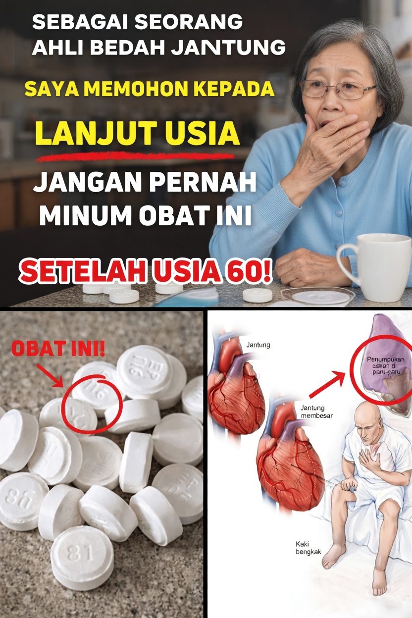 Obat Pereda Nyeri Umum yang Dijual Bebas Apa yang Perlu Diwaspadai Lansia di Atas 60 Tahun demi Kesehatan Jantung?