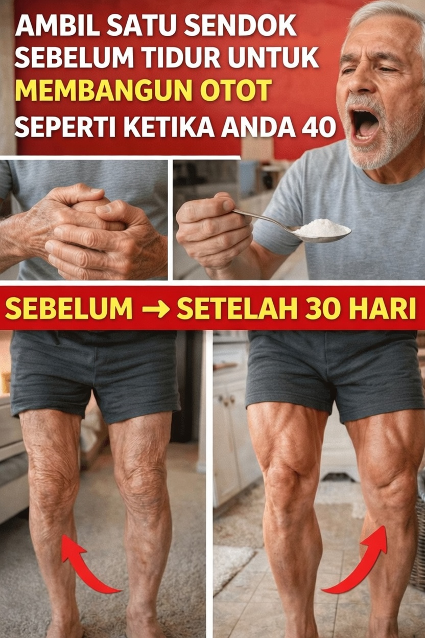 Bangun Otot Setelah 60: Otot Anda Menghilang Tanpa Makanan INI dalam Pola Makan Anda