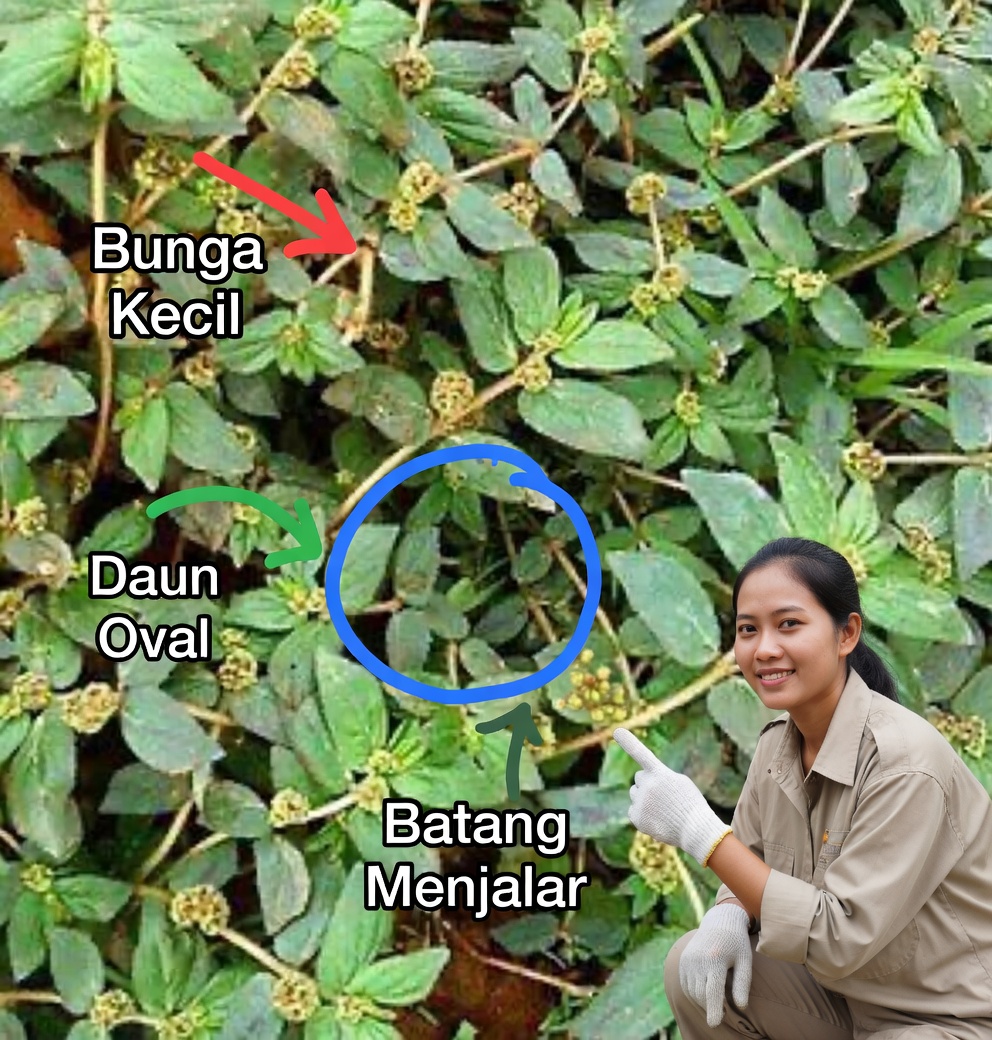 Euphorbia Hirta: Herbal Ajaib dengan Beragam Manfaat