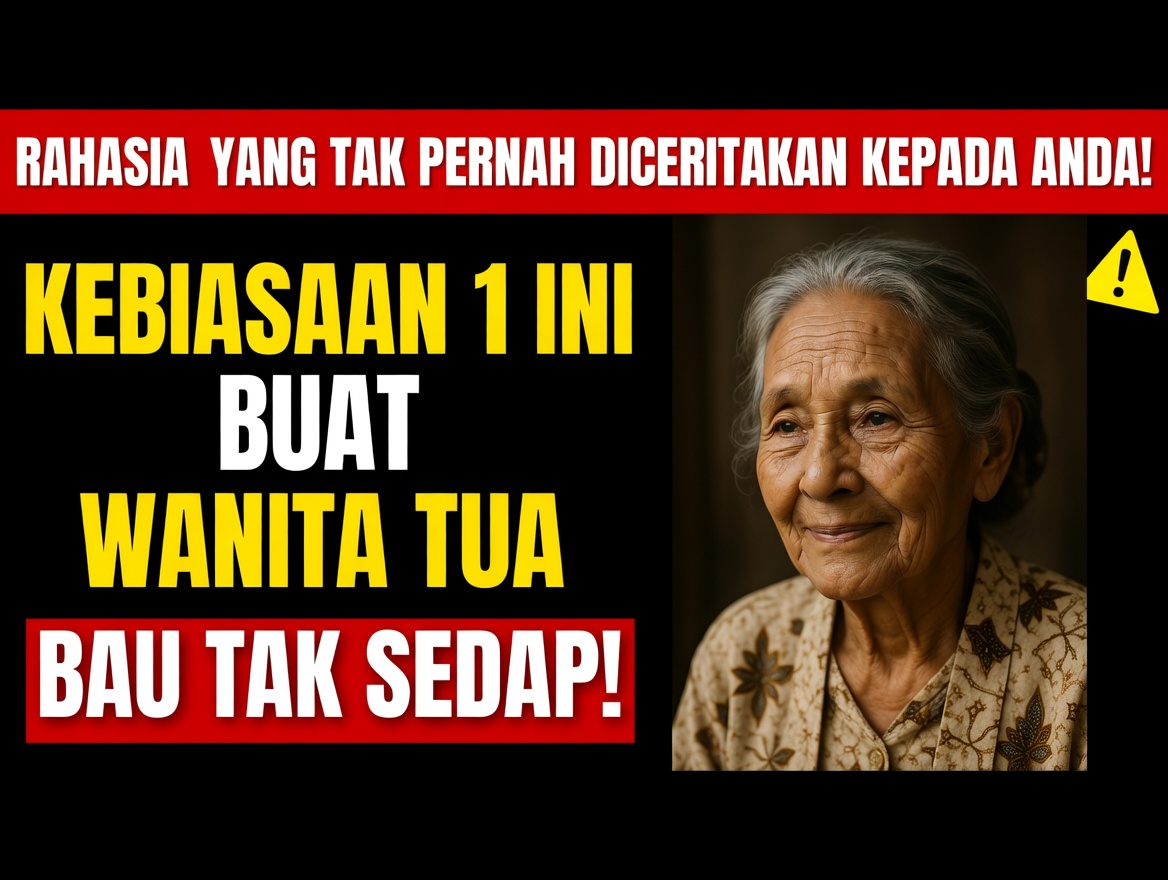 Dokter Kandungan MEMPERINGATKAN: 1 Kebiasaan Kebersihan Ini Membuat Wanita yang Lebih Tua Bau LEBIH Buruk!