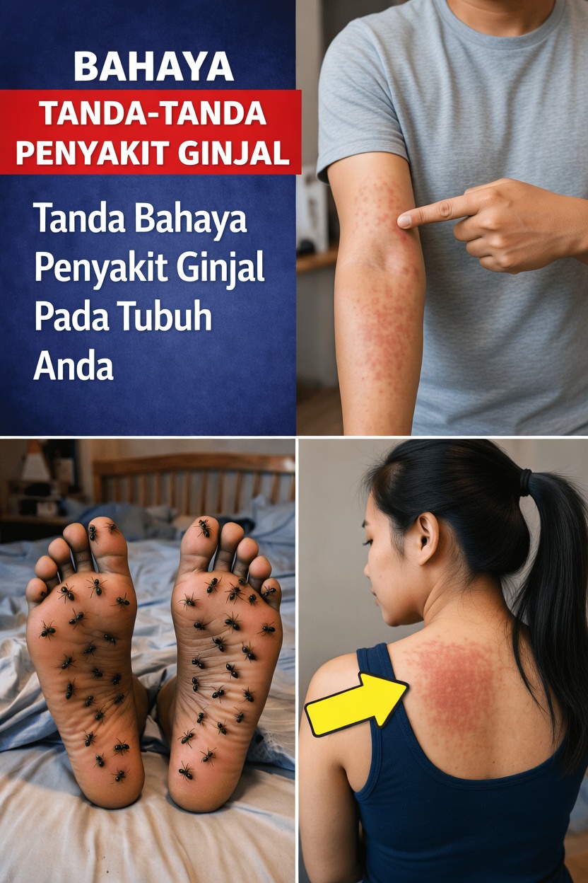 17 Tanda Bahaya Penyakit Ginjal yang Terlihat pada Tubuh Anda – Kenali Sebelum Terlambat