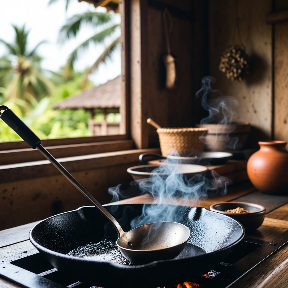 Inilah Alasan Anda Tidak Boleh Membiarkan Sendok Sayur di Dalam Panci Saat Memasak
