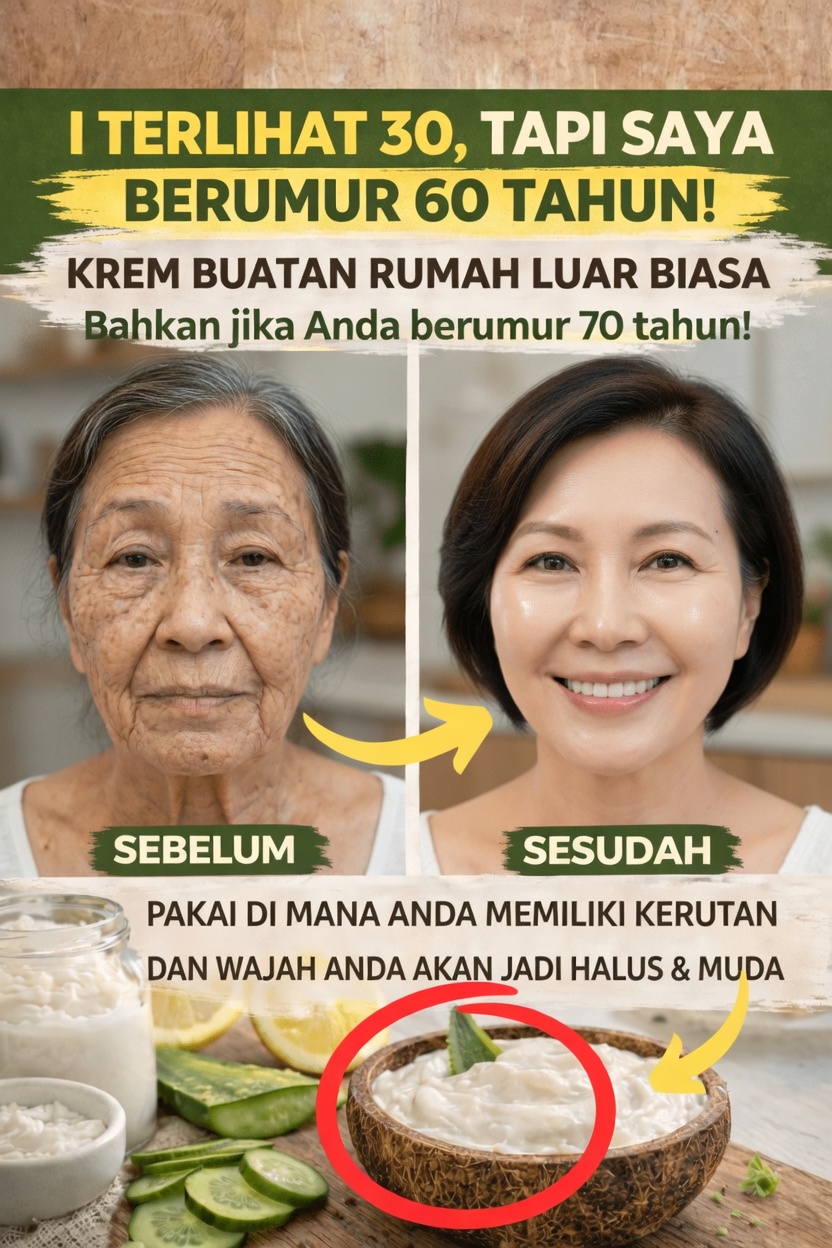 Pelembap Rumahan Sederhana dengan Lidah Buaya dan Minyak Kelapa untuk Kulit Lembap dan Tampak Awet Muda