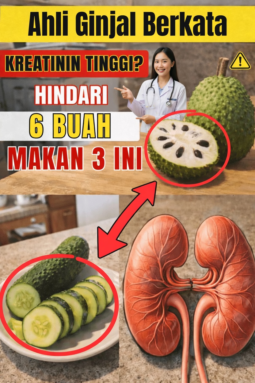 Kadar Kreatinin Tinggi? Pilihan Buah Cerdas untuk Mendukung Kesehatan Ginjal Anda