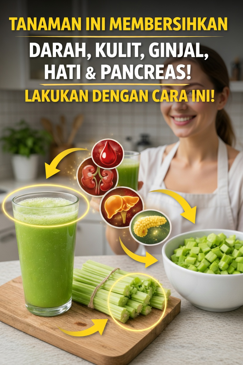 Mengapa Jus Seledri Menjadi Ritual Pagi Nomor Satu Bagi Mereka yang Menginginkan Darah, Kulit, dan Organ yang Lebih Bersih