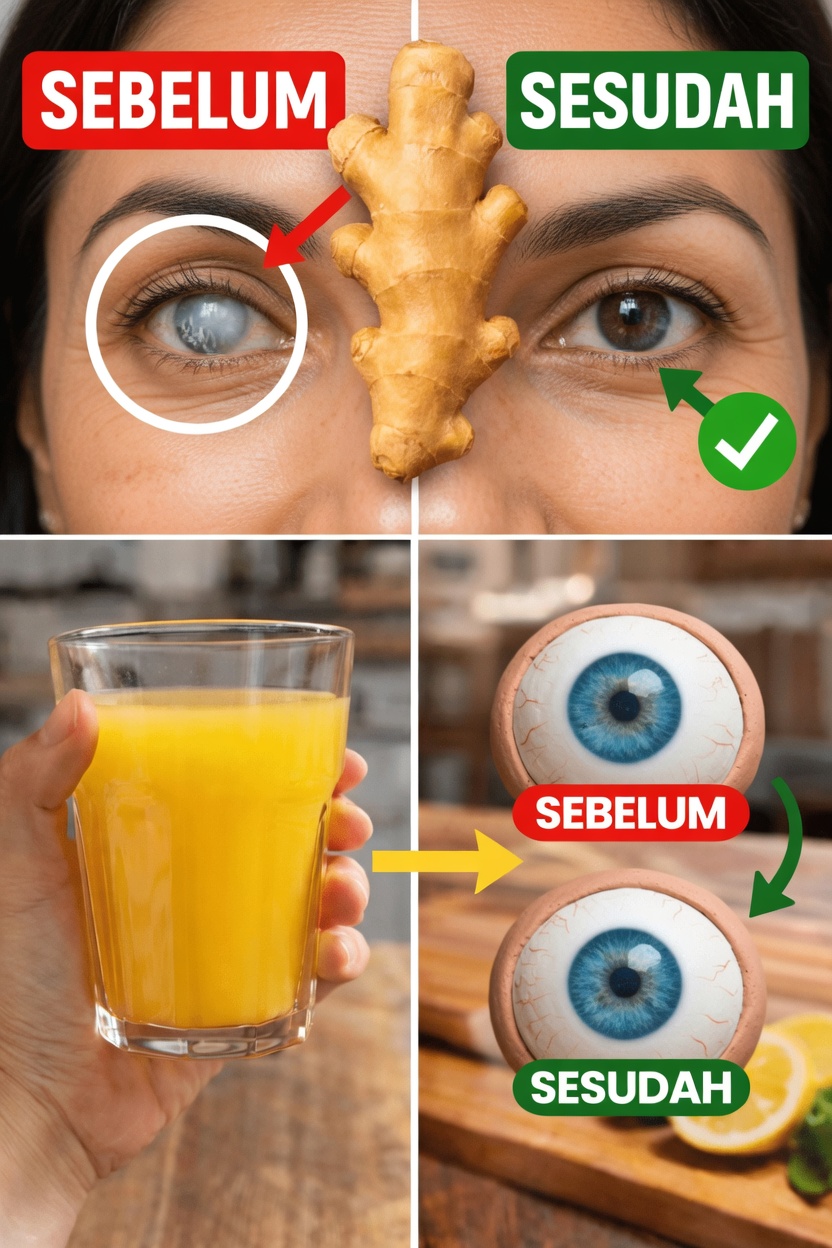 Jahe dan Lemon sebagai Kebiasaan Harian untuk Mendukung Kenyamanan Penglihatan Secara Alami