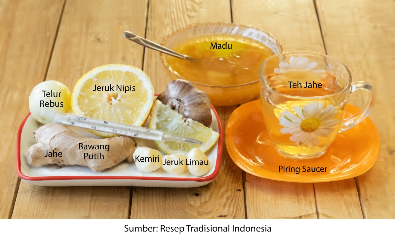 Jahe, Bawang, Bawang Putih, Jus Lemon, dan Madu: Racikan Harian Sederhana yang Bikin Orang Penasaran
