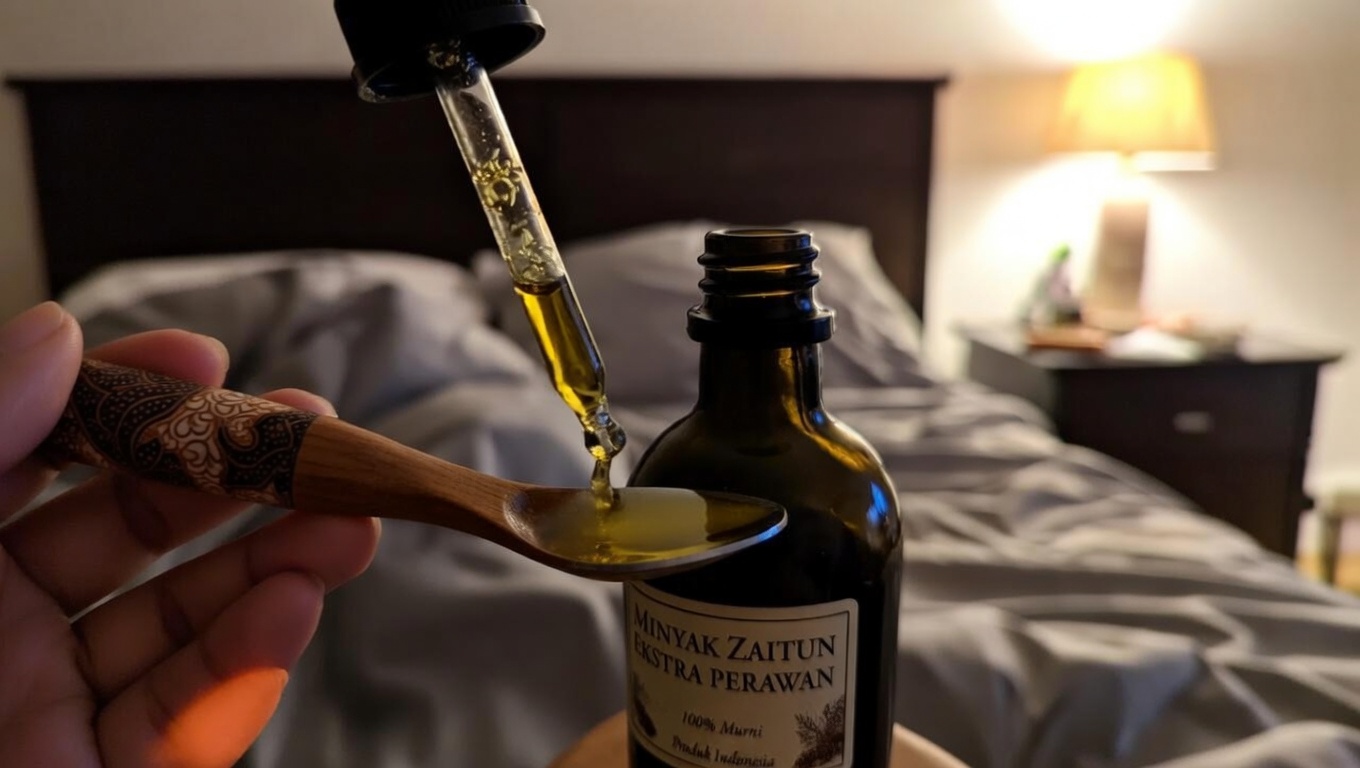 Apa yang Terjadi pada Tubuh Anda Jika Anda Mengonsumsi Satu Sendok Minyak Zaitun Extra Virgin Setiap Malam?