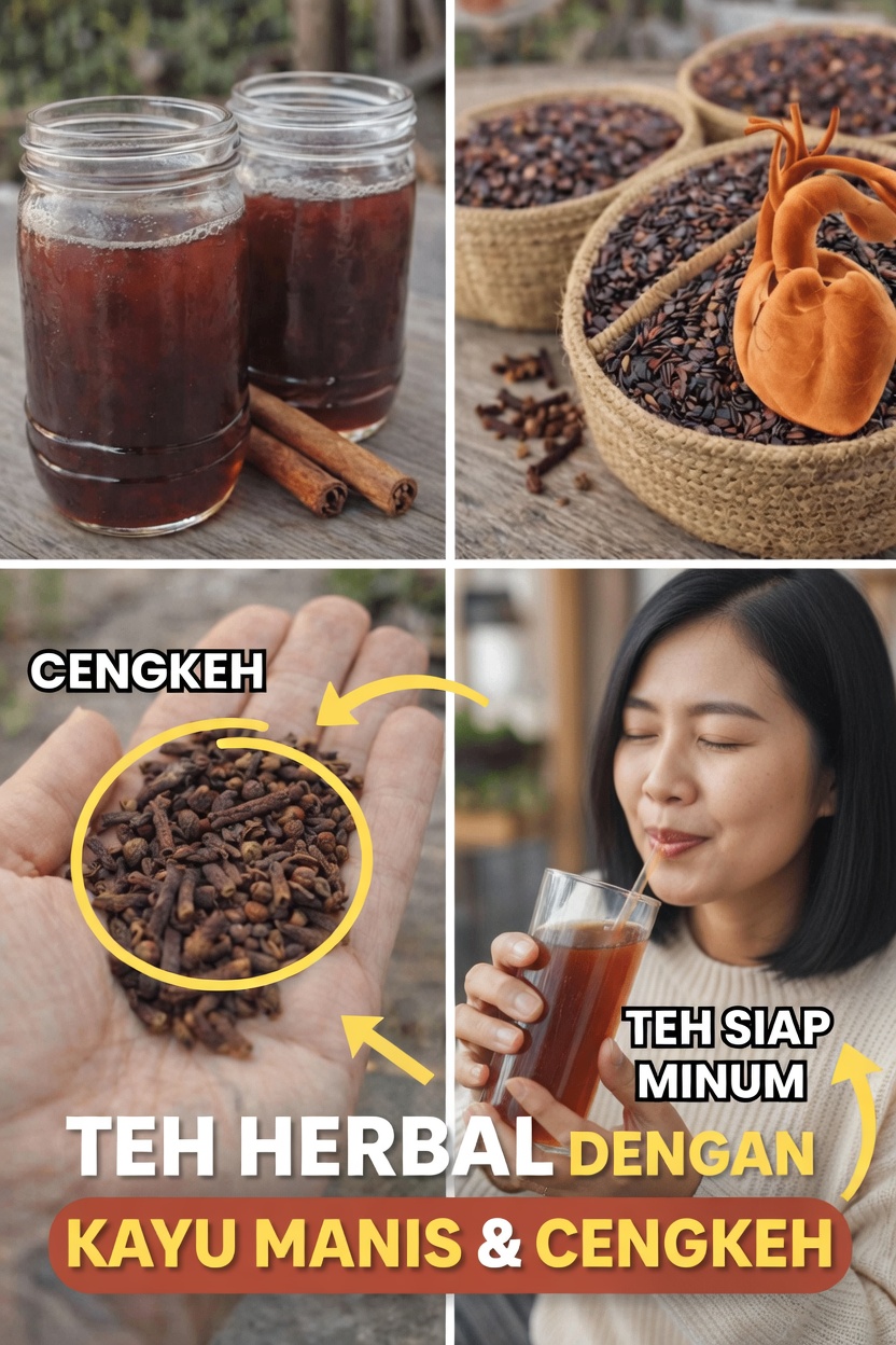 Temukan Wawasan Kesehatan Mengejutkan dari Teh Hibiscus dengan Kayu Manis dan Cengkeh