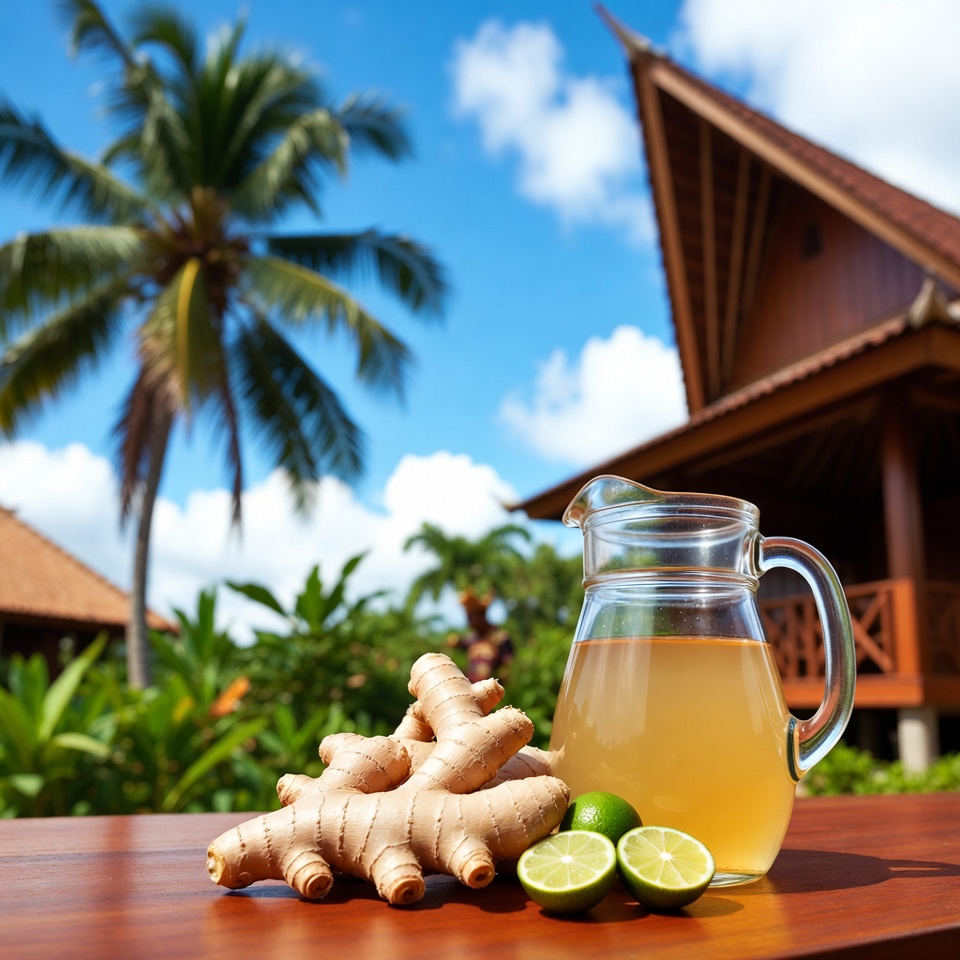 Air jahe: minuman tersehat untuk membakar semua lemak di perut, leher, lengan, punggung, dan paha!