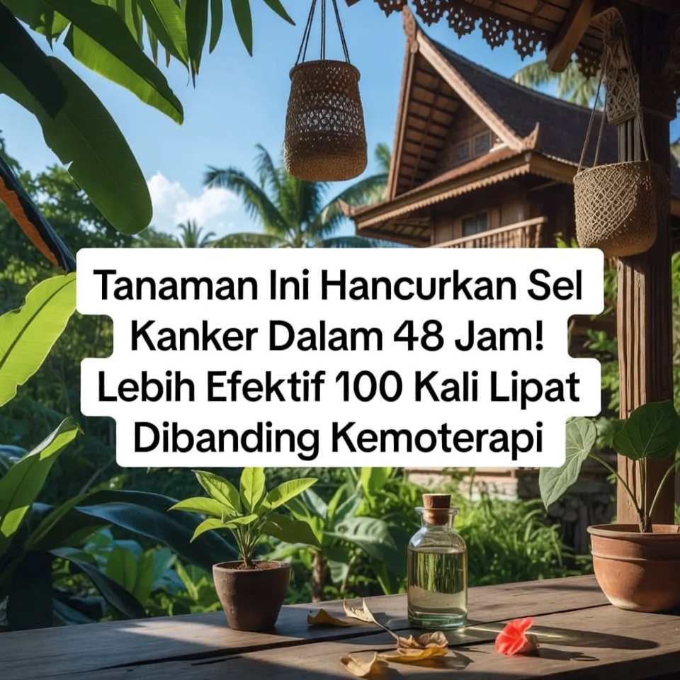 Tanaman yang Menghancurkan Sel Kanker Hanya dalam 48 Jam! 100 Kali Lebih Efektif daripada Kemoterapi