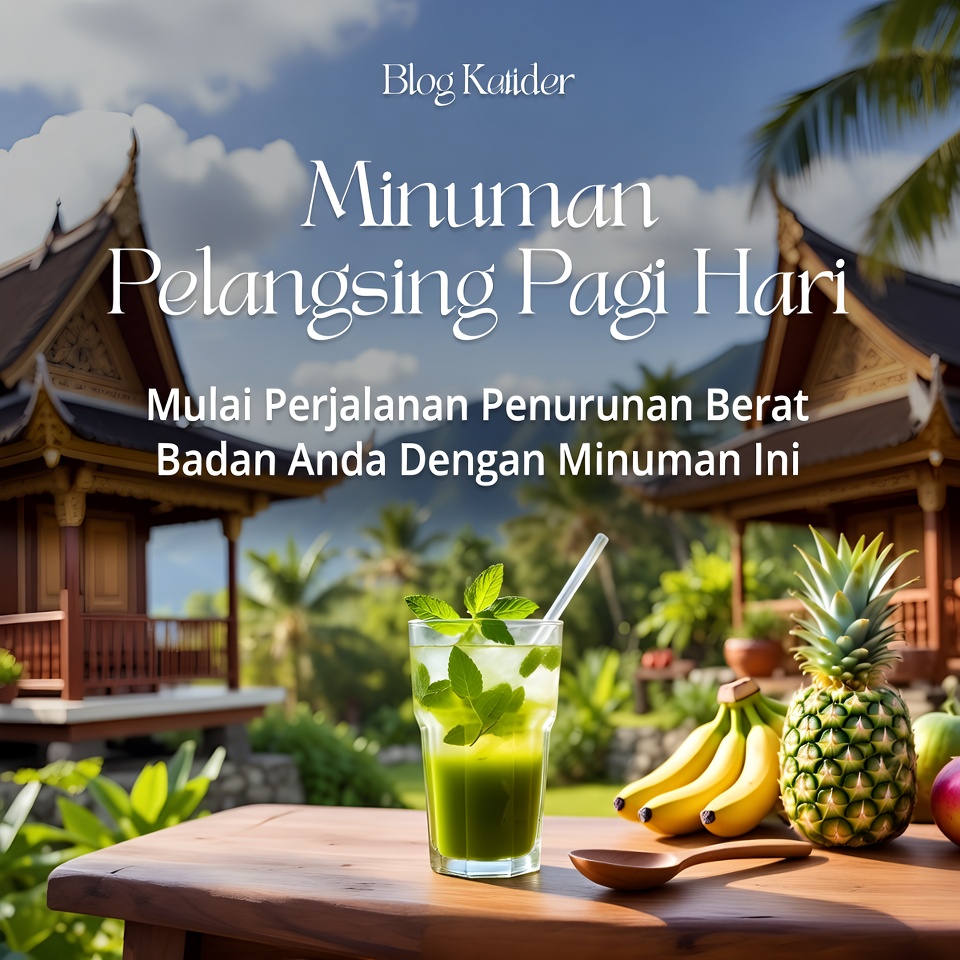 Minuman Pelangsing Pagi: Mulai Perjalanan Penurunan Berat Badan Anda dengan Minuman Efektif Ini