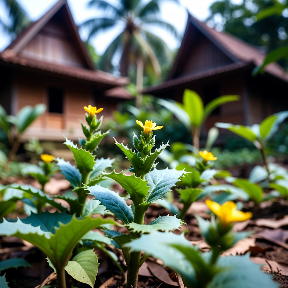 Selada Berduri: Tanaman Obat Ampuh yang Tersembunyi di Depan Mata