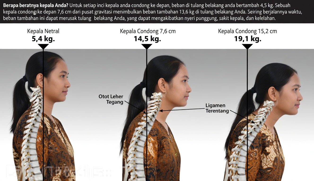 Memahami Postur Kepala Maju dan Mengapa Hal Ini Penting Setelah Usia 60