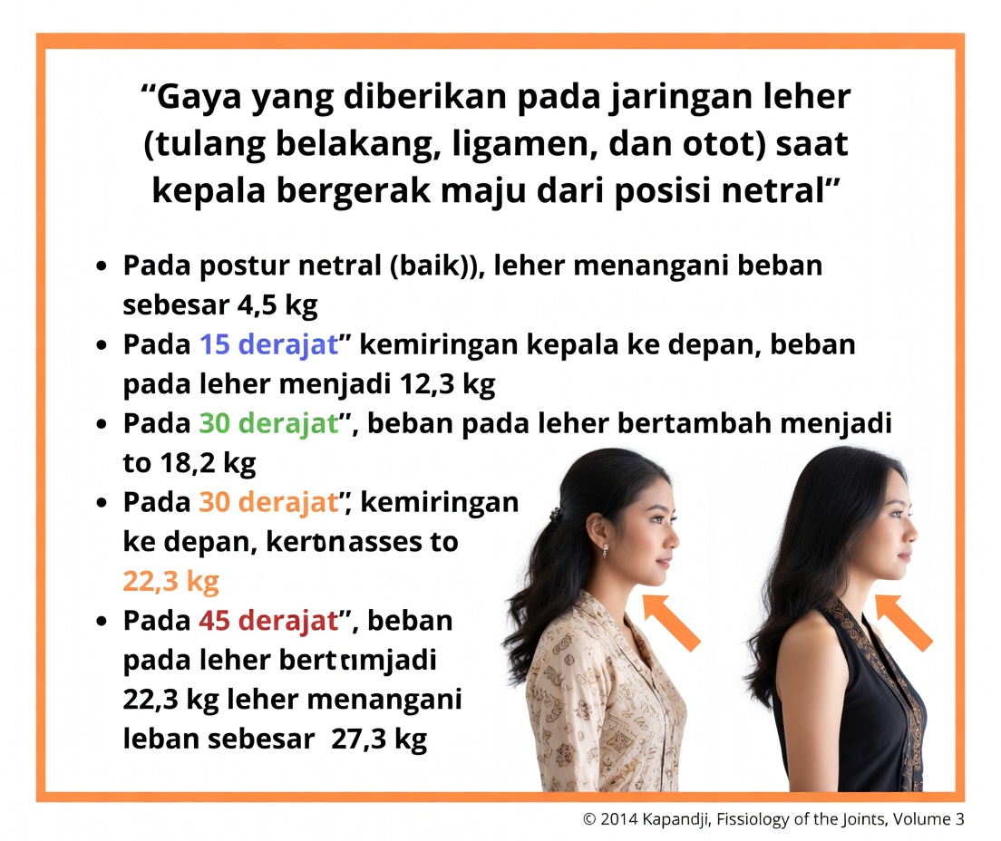 Memahami Postur Kepala Maju dan Mengapa Hal Ini Penting Setelah Usia 60