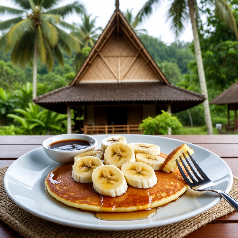 Pancake Pisang untuk Sarapan