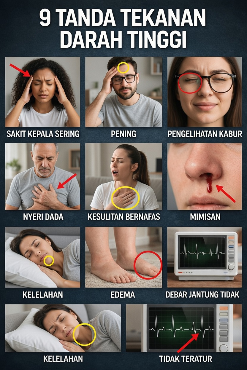 9 Tanda Mengejutkan yang Bisa Menunjukkan Tekanan Darah Tinggi – dan Mengapa Anda Harus Memperhatikannya