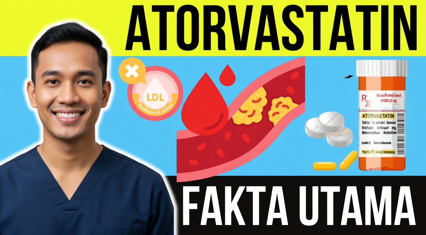 Efek Samping Atorvastatin: Apa yang Perlu Anda Ketahui tentang Obat Kolesterol yang Umum Ini