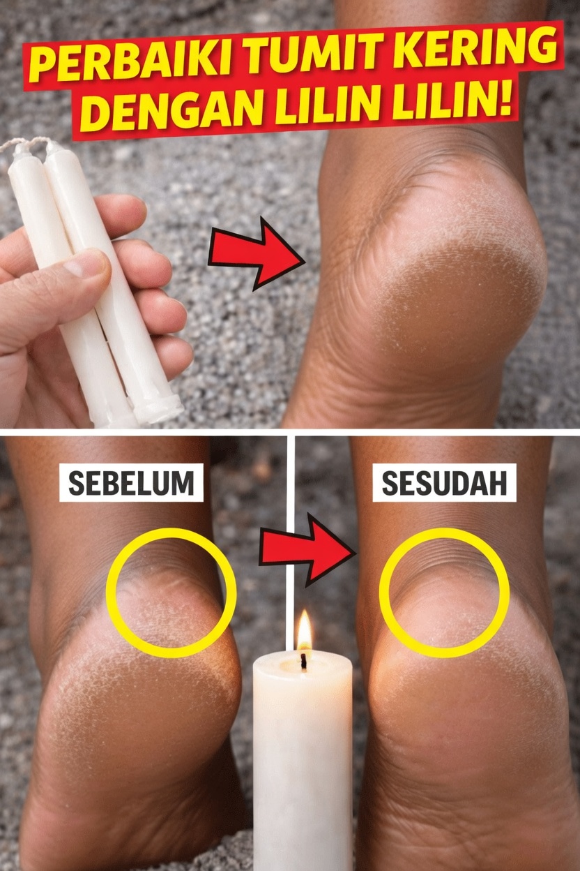 Tumit Pecah-Pecah Bikin Kamu Kesal? Temukan Rutinitas Pelunakan dengan Lilin di Rumah untuk Kaki yang Lebih Halus