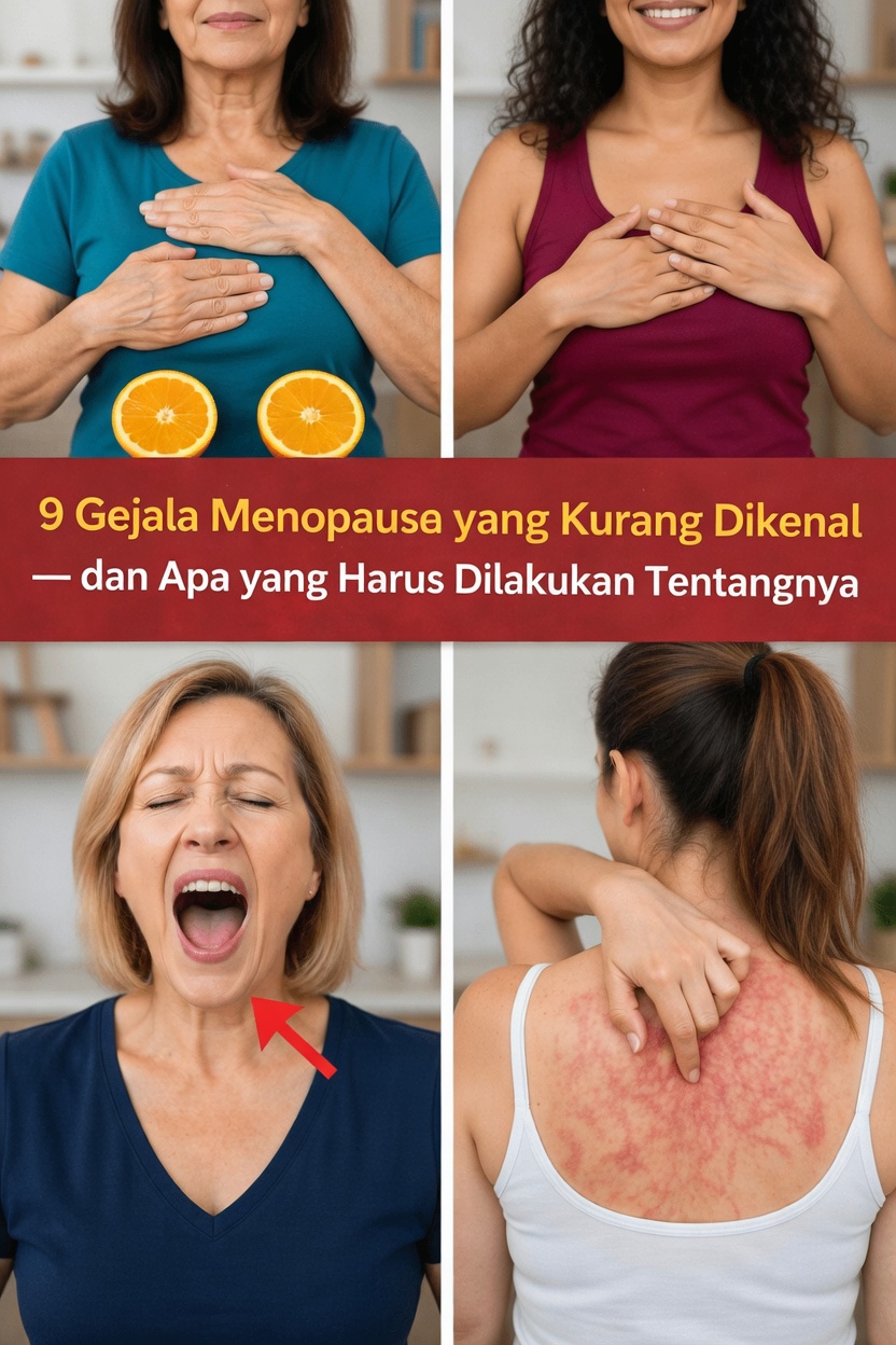 9 Gejala Menopause Mengejutkan yang Mungkin Tidak Anda Harapkan — serta Cara Sederhana untuk Merasa Lebih Nyaman