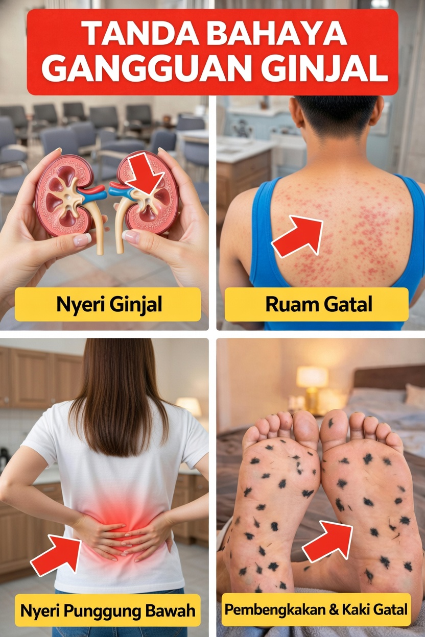 10 Tanda Peringatan Dini Bahwa Ginjal Anda Mungkin Bermasalah