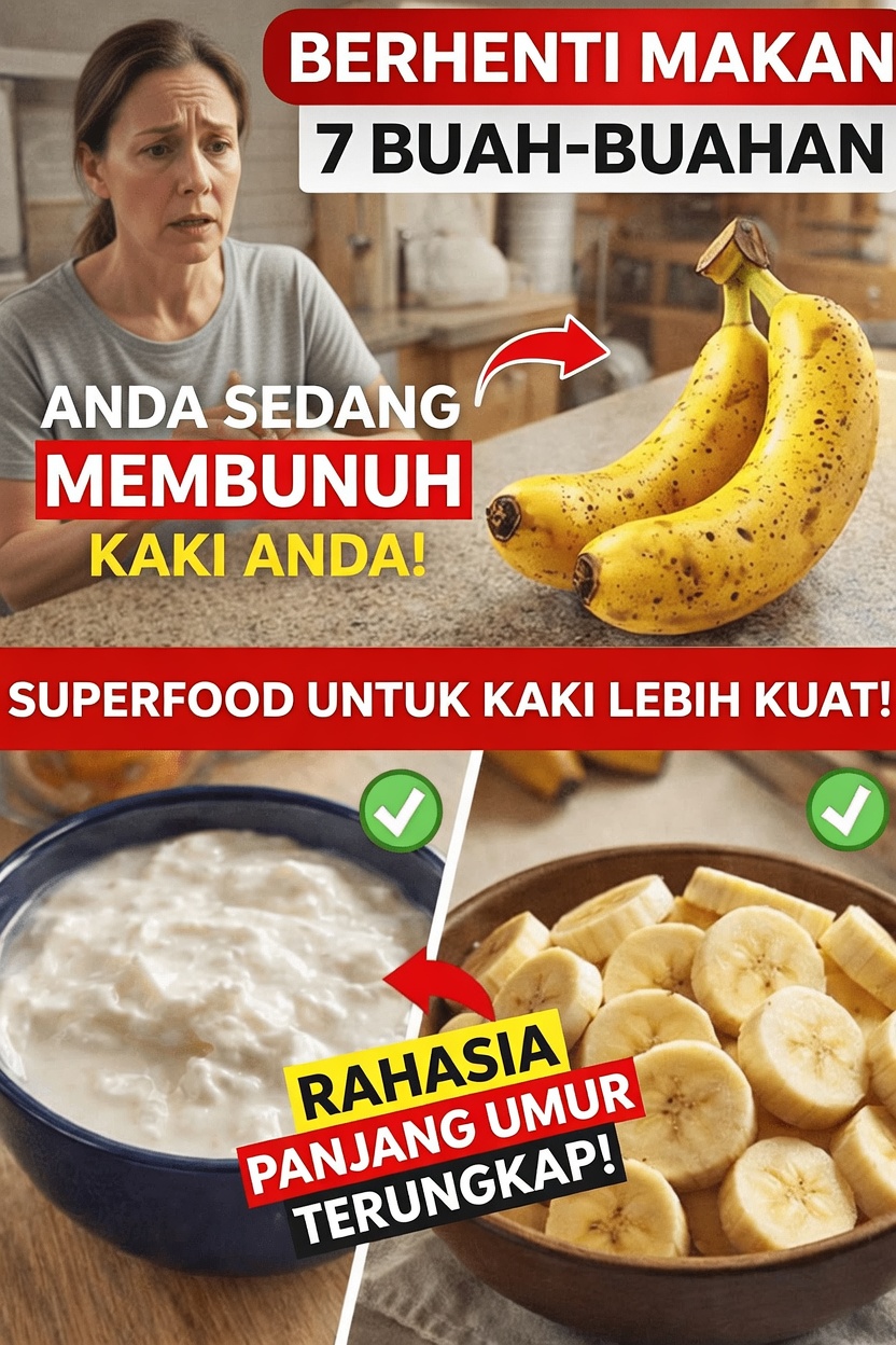 Di Atas 60? Hindari Buah-Buah Ini untuk Menguatkan Kaki