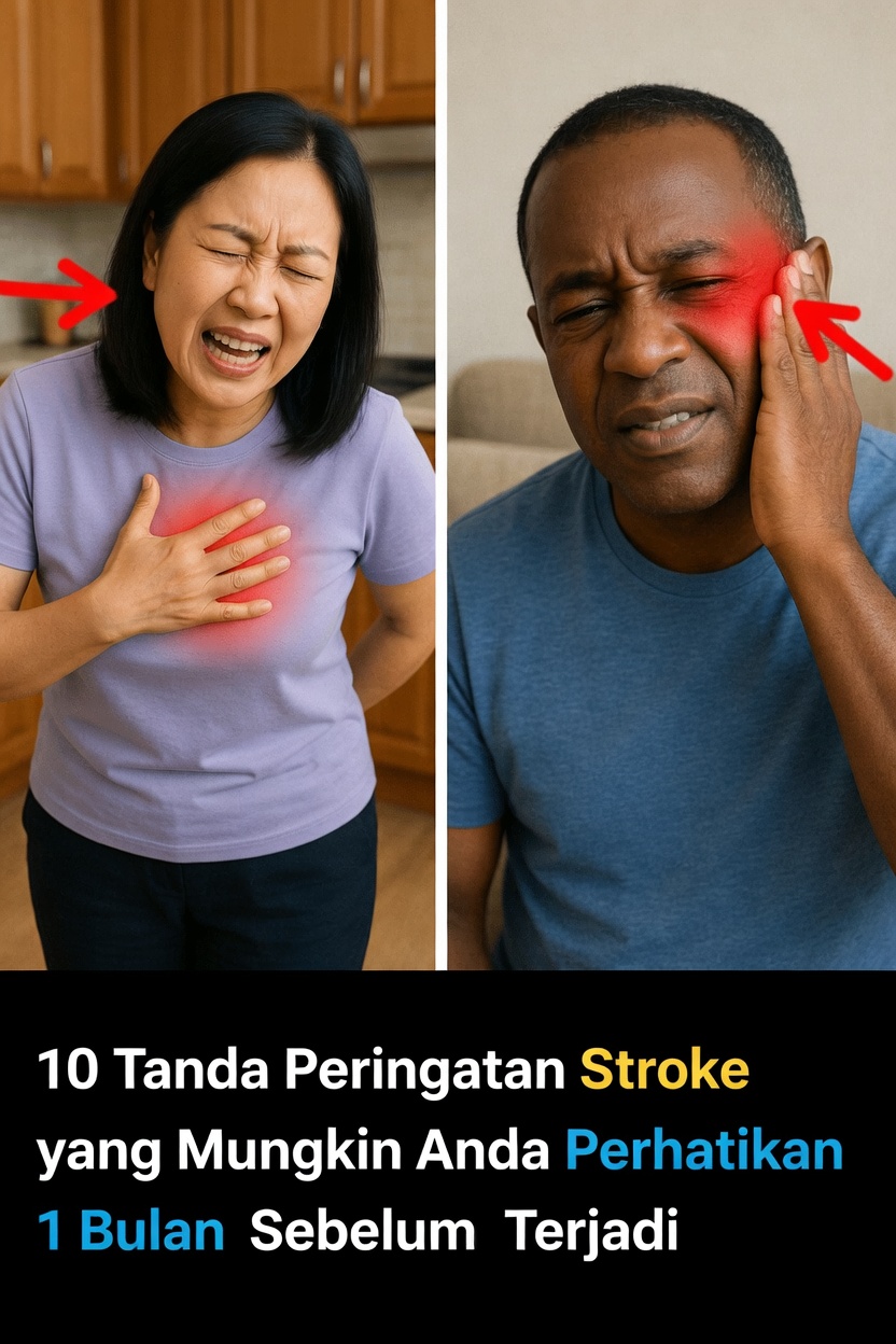 10 Tanda Peringatan Stroke yang Bisa Muncul Hingga 1 Bulan Sebelum Terjadi – Hal yang Perlu Diwaspadai