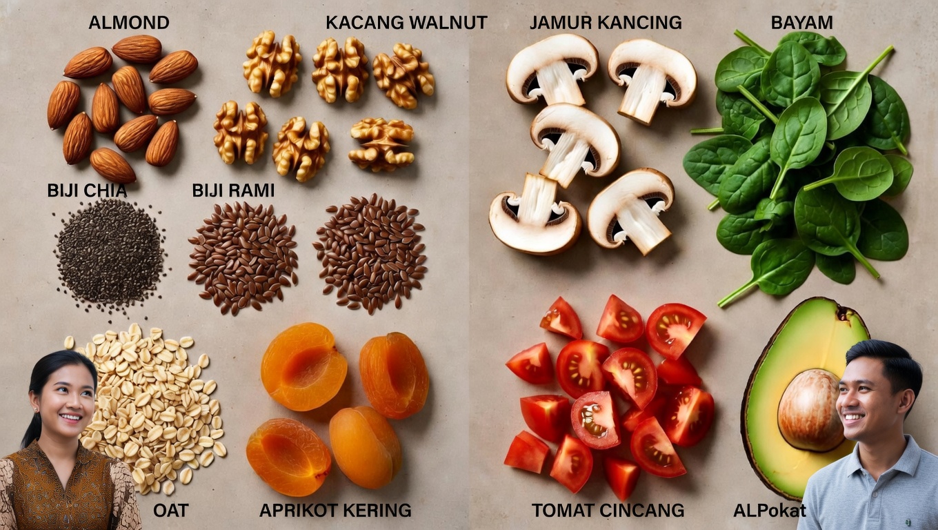 15 Makanan Sehat untuk Jantung yang Mendukung Gaya Hidup dengan Risiko Stroke Lebih Rendah