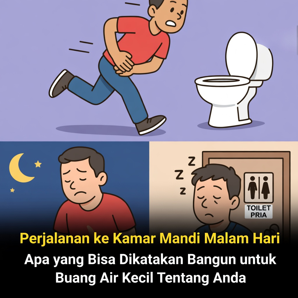 Sering Bolak-Balik ke Kamar Mandi di Malam Hari: Bisa Jadi Tanda Masalah Jantung? Inilah Temuan Penelitian