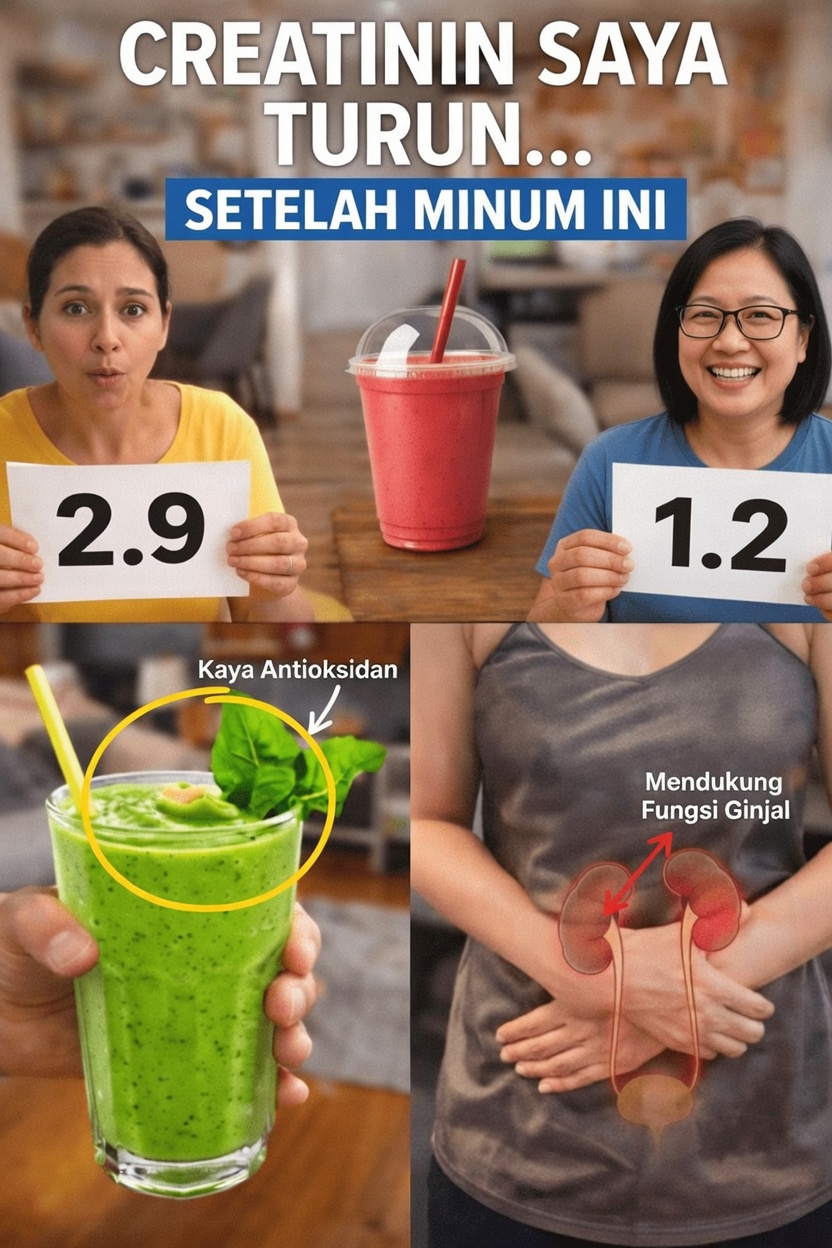 Tiga Minuman Sederhana yang Dapat Mendukung Kesehatan Ginjal dan Kadar Kreatinin yang Sehat