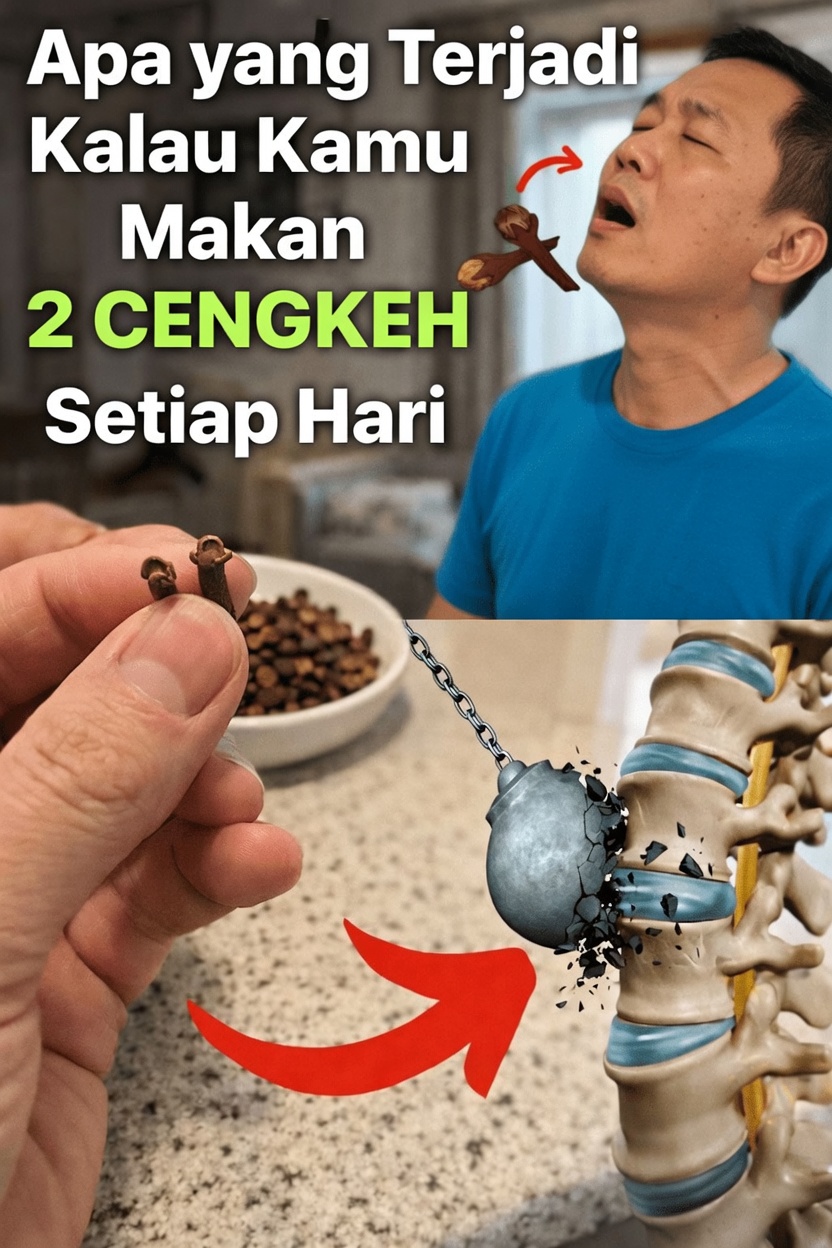 Apa yang Terjadi pada Tubuh Anda Jika Mengunyah 2 Biji Cengkeh Setiap Hari? Temukan Manfaat Potensialnya