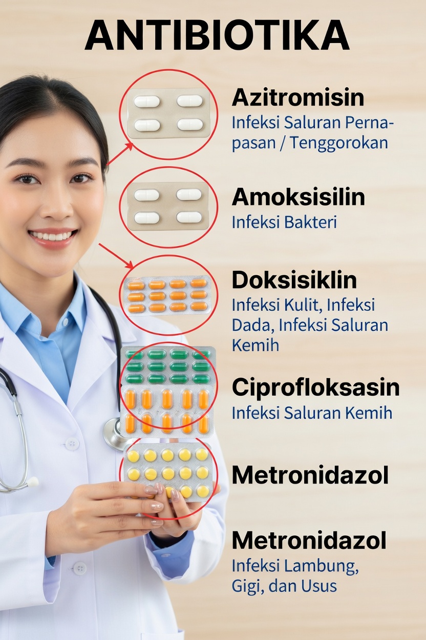 5 Antibiotik Paling Umum yang Perlu Dipahami Semua Orang: Kegunaan dan Alasan Pentingnya
