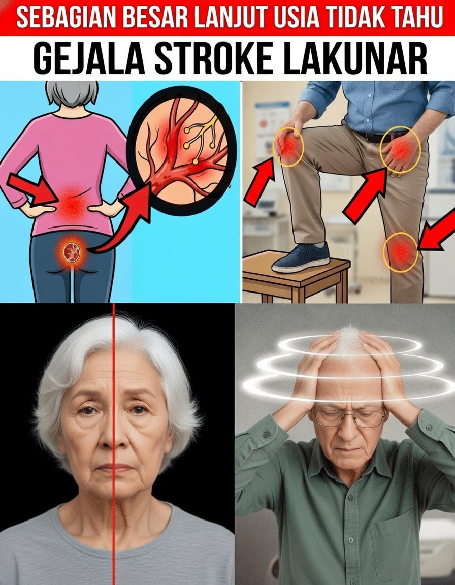 7 Tanda Halus Stroke Lakunar yang Sering Diabaikan Banyak Orang di Atas 60 Tahun dalam Kehidupan Sehari-hari