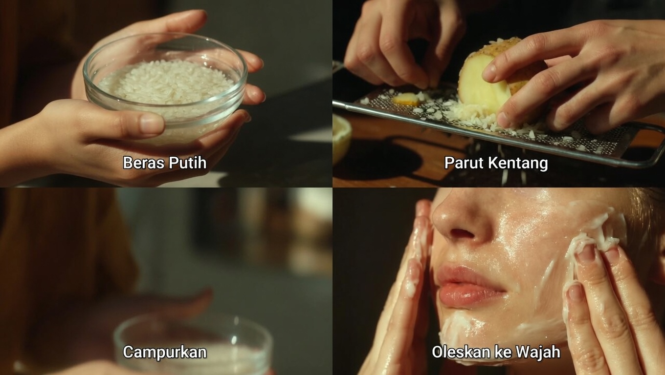 Tren Krim Malam Beras dan Kentang: Rutinitas Perawatan Kulit Rumahan Sederhana yang Layak Dicoba?