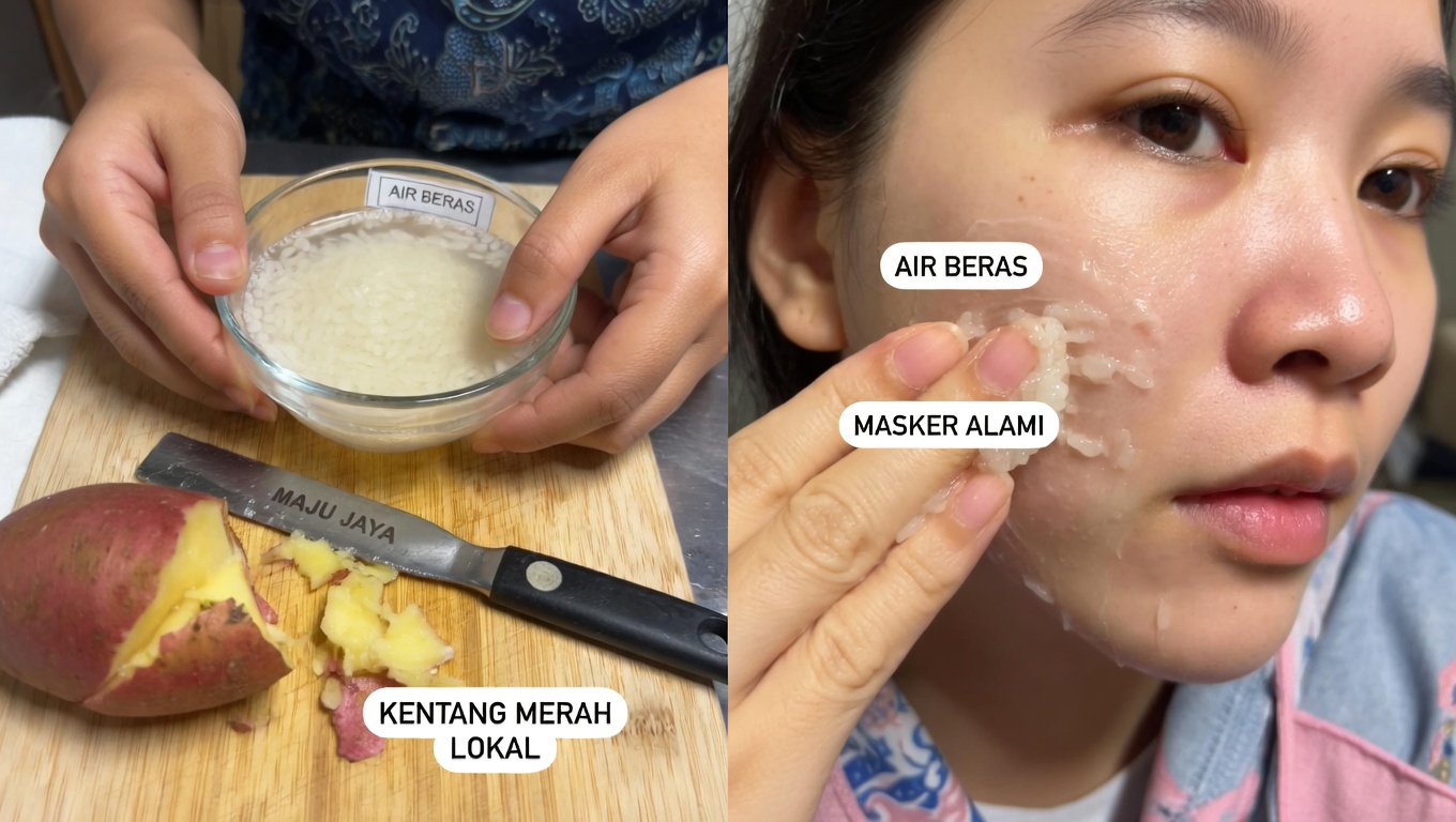 Tren Krim Malam Beras dan Kentang: Rutinitas Perawatan Kulit Rumahan Sederhana yang Layak Dicoba?