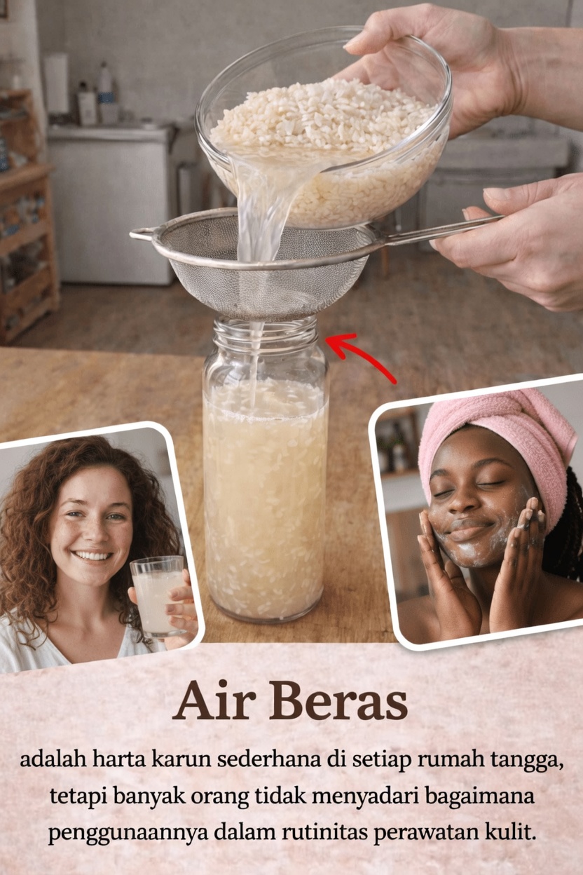 Temukan Cara Menggunakan Air Beras dalam Rutinitas Perawatan Kulit Harian Anda untuk Kulit yang Lebih Halus dan Bercahaya