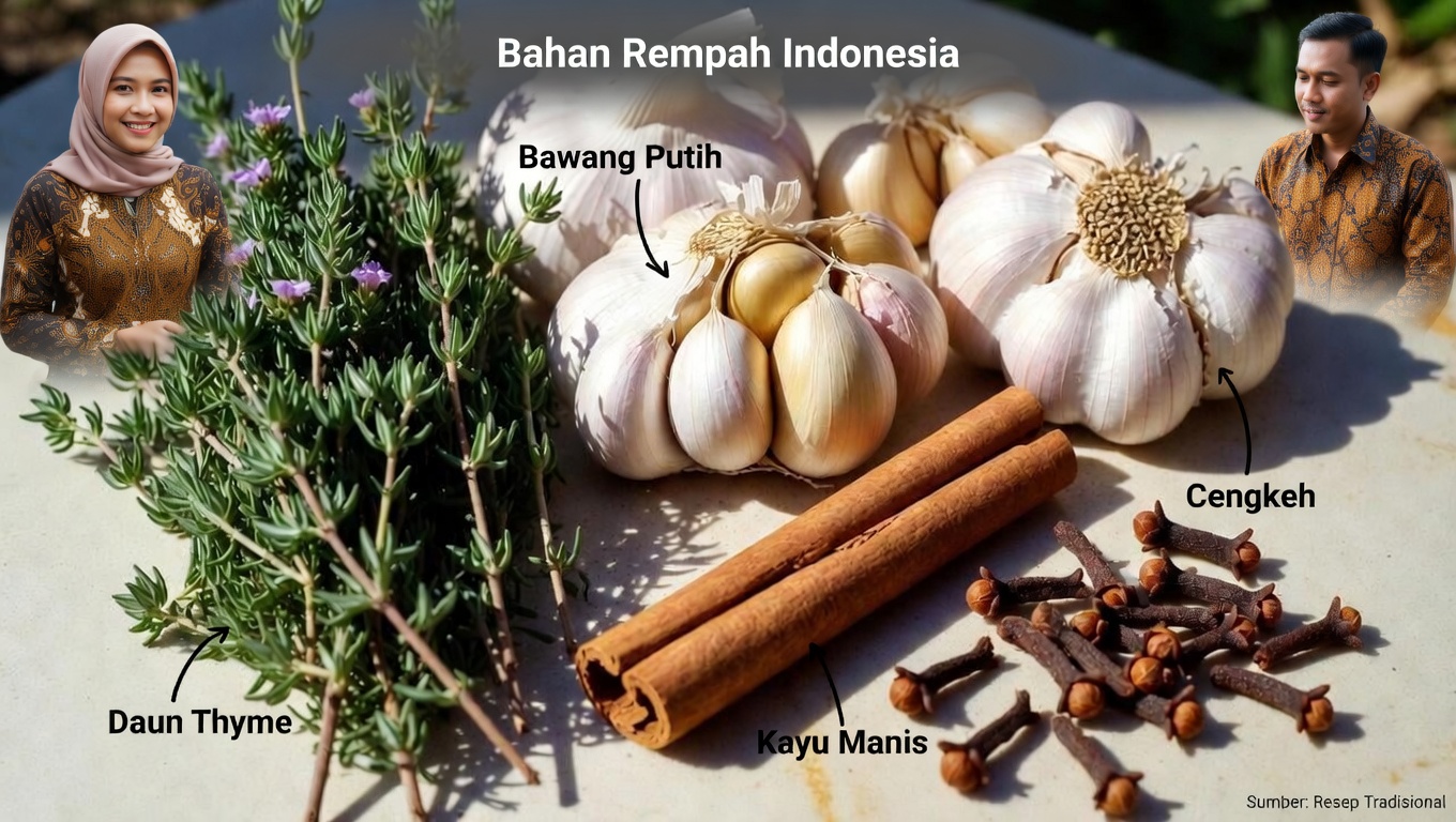 Infus Herbal Empat-Kekuatan: Menjelajahi Thyme, Bawang Putih, Kayu Manis, dan Cengkeh dalam Teh Harian Sederhana