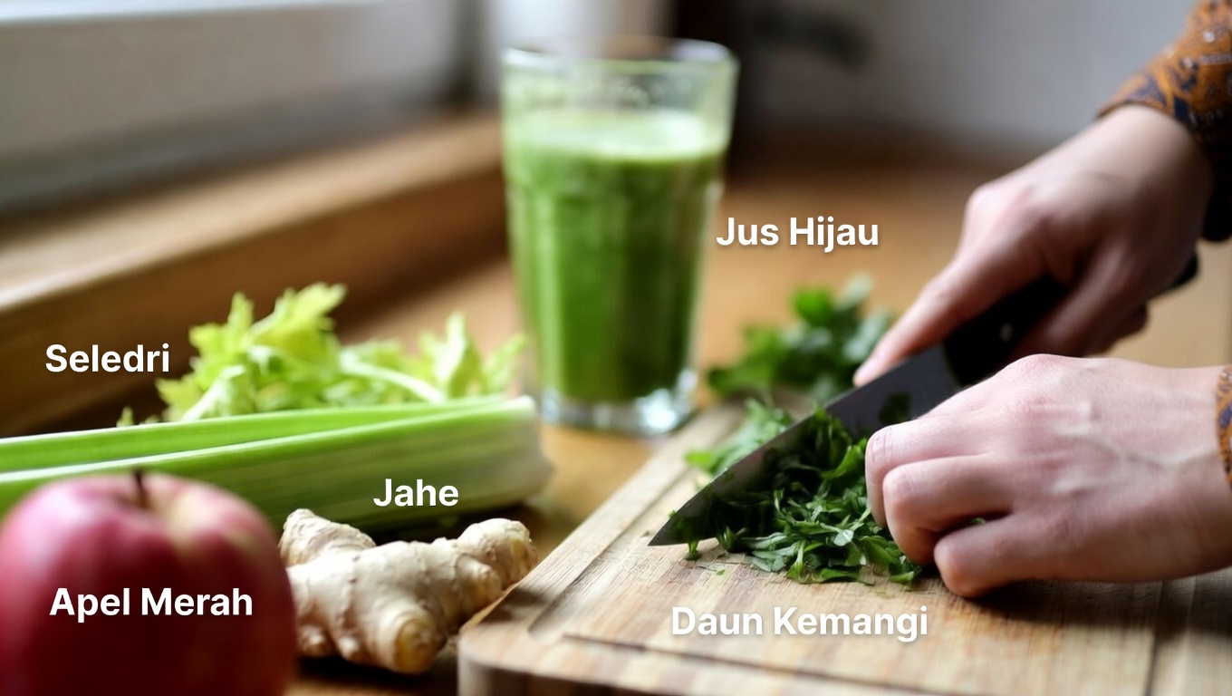 Smoothie Hijau Sederhana untuk Mendukung Kesehatan Hati, Keseimbangan Gula Darah, dan Kesejahteraan Secara Menyeluruh
