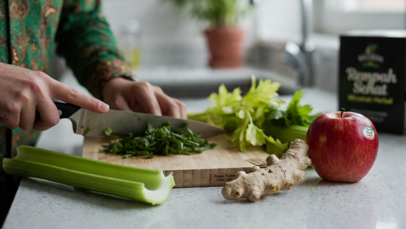 Smoothie Hijau Sederhana untuk Mendukung Kesehatan Hati, Keseimbangan Gula Darah, dan Kesejahteraan Secara Menyeluruh