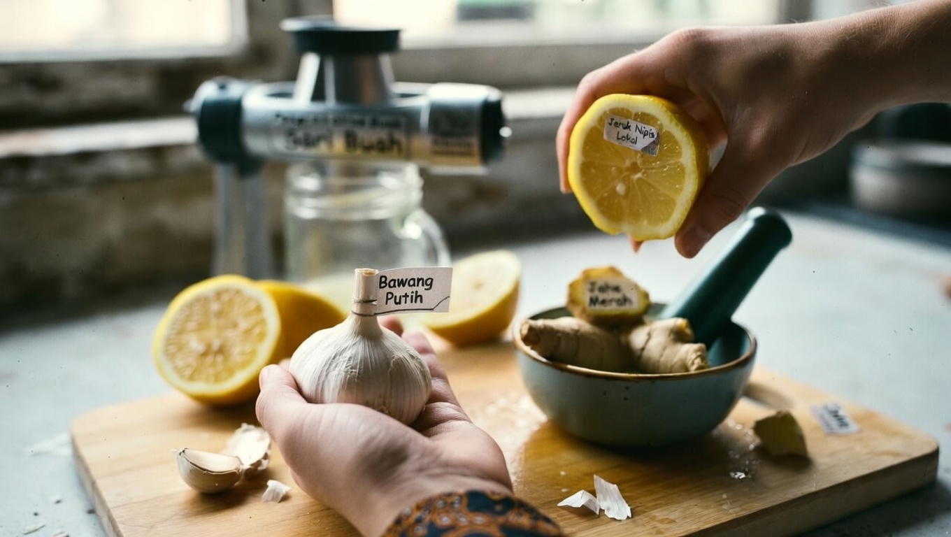 Tonik Rumahan Sederhana untuk Mendukung Kesehatan Jantung: Yang Perlu Anda Ketahui tentang Bawang Putih, Jahe, Lemon, dan Lainnya
