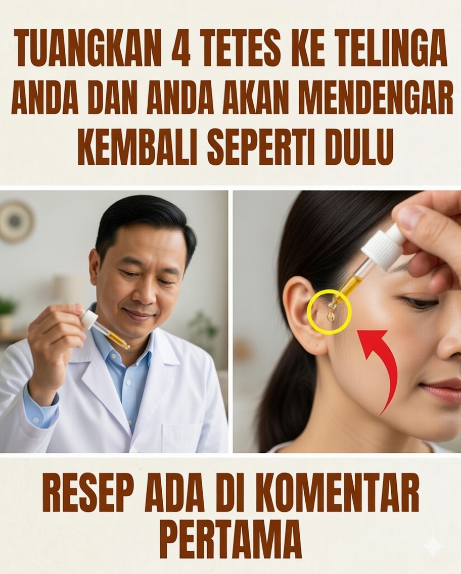 👂🌿 “4 Tetes di Telinga”: Resep Alami Populer dan Tindakan Pencegahan Penggunaan