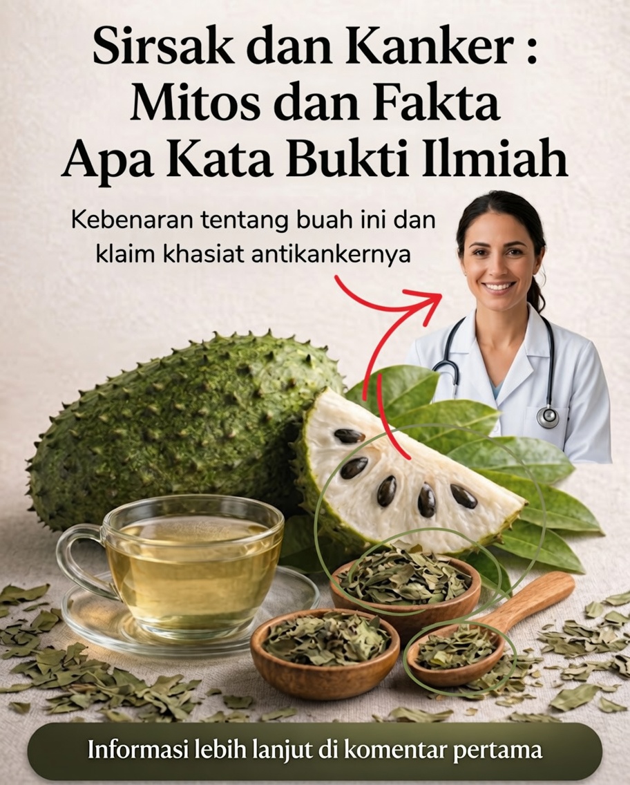 🍃 Guanabana dan Kanker: 7 Resep Alami dan Apa yang Sebenarnya Dikatakan Sains