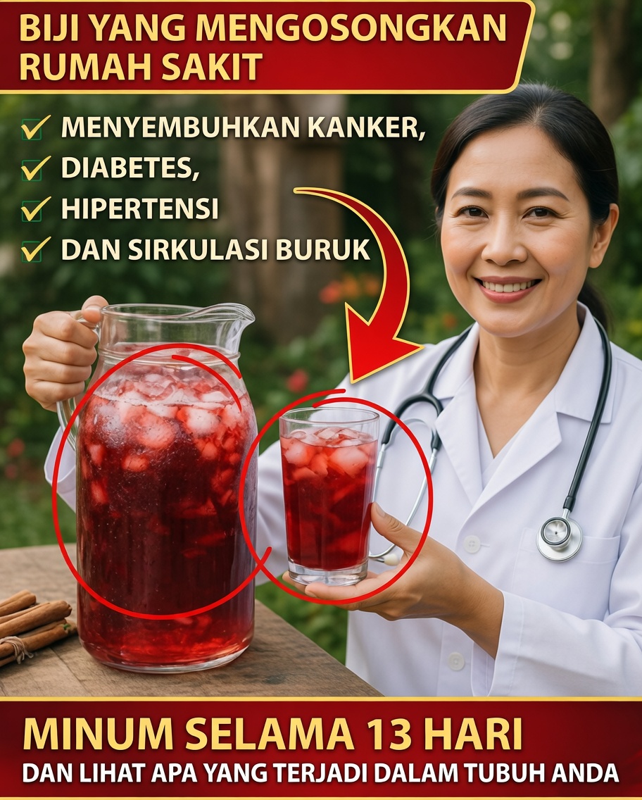 🍹 Minumlah Ini Selama 13 Hari dan Lihat Apa yang Akan Terjadi pada Tubuh Anda