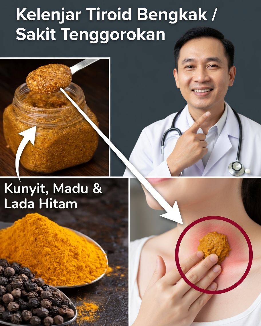 Sendok 3 bahan yang dapat dengan lembut mendukung tiroid Anda