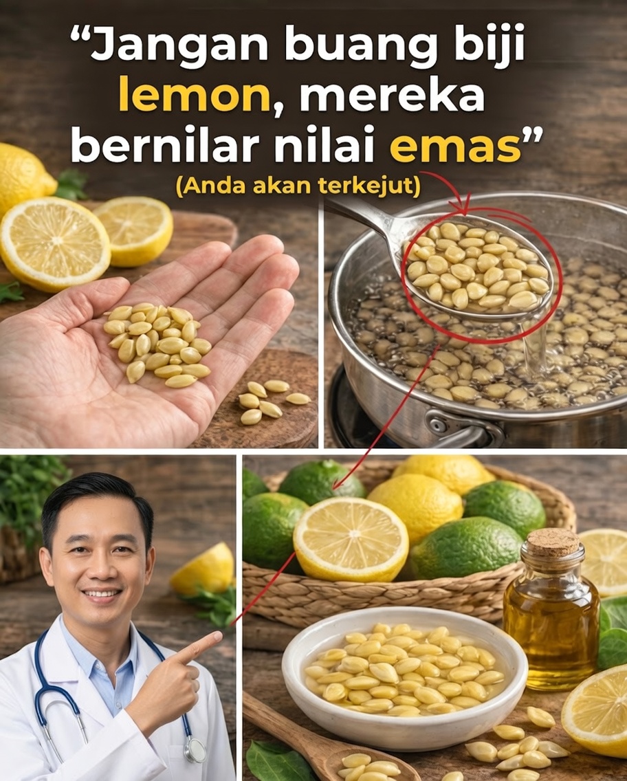 Jangan lagi membuang biji lemon: kebiasaan kecil ini bisa mengubah rutinitas harian Anda