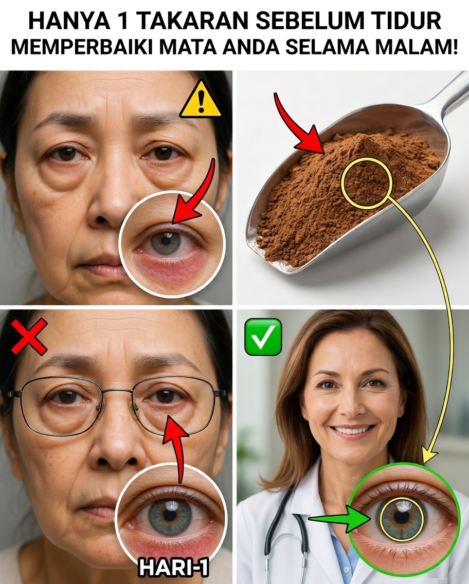 Ritual Jus Malam untuk Mata yang Lebih Nyaman dan Bercahaya Setelah Usia 60 Tahun
