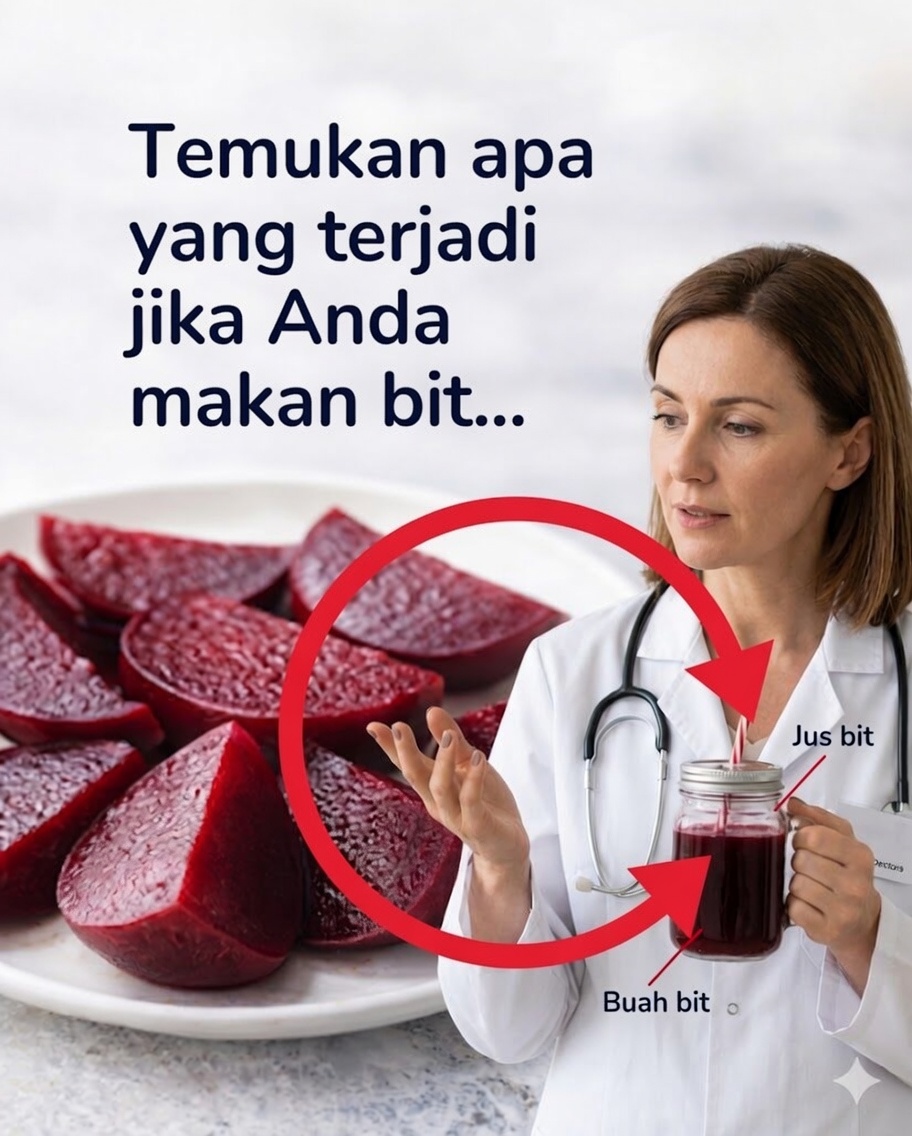 Buah bit: sayuran merah yang direkomendasikan dokter untuk meningkatkan kesehatan